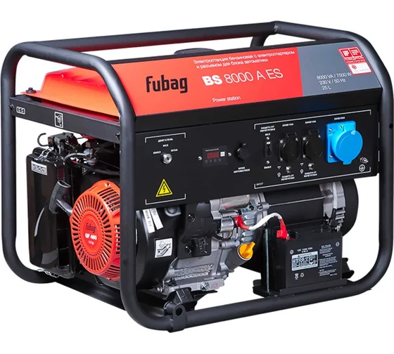 Бензиновая электростанция FUBAG BS 8000 A ES